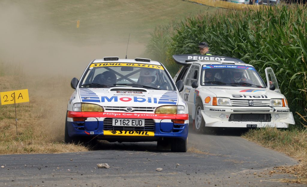 Steve Rockingham Rally Subaru Impreza 555 – 1997 – A – Steve Rockingham – Original ...